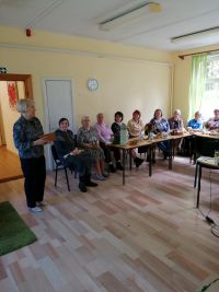 •	Tikšanās ar Alūksnes novada bibliotēkas galveno bibliotekāri S.Avotiņu “Vecās grāmatas stāsts”, Grāmatai – 500